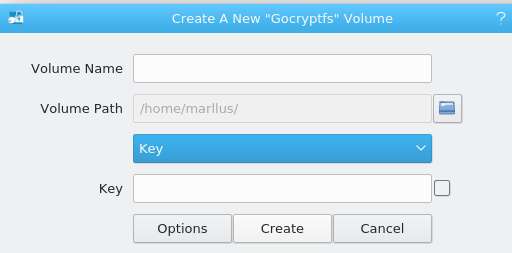 Adaptive volume encryption: the total size will be defined with the number of files over time